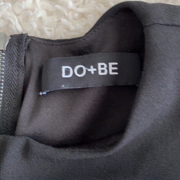 Cropped black long sleeve top - Picture 3 of 3